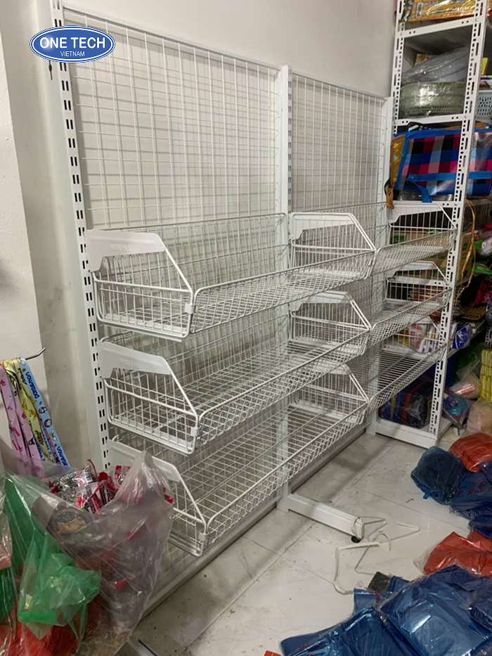 Instant noodle display rack