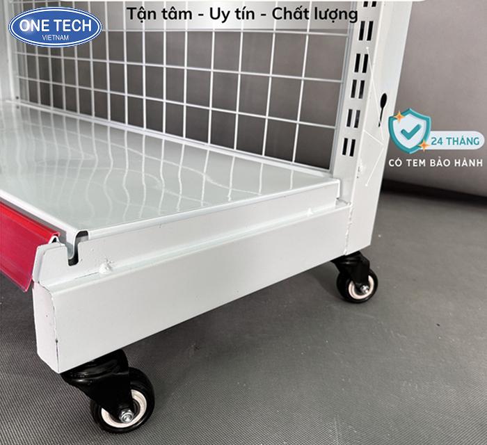 Supermarket Racks With Wheels Are Easy To Move And Quick To Install