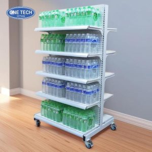 3 Outstanding Advantages Of Supermarket Rack With Wheels