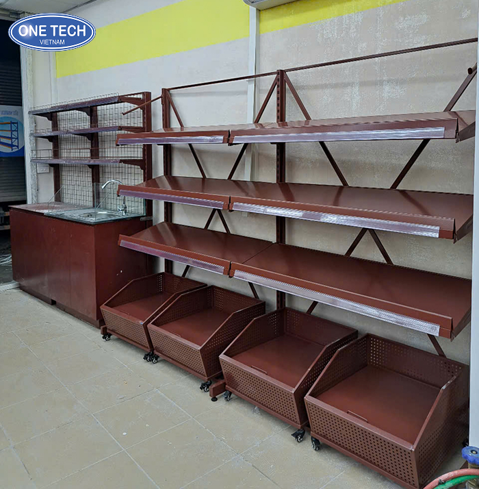 Other single-sided supermarket rack models