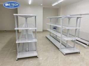 Mesh Back Rack With Wheels