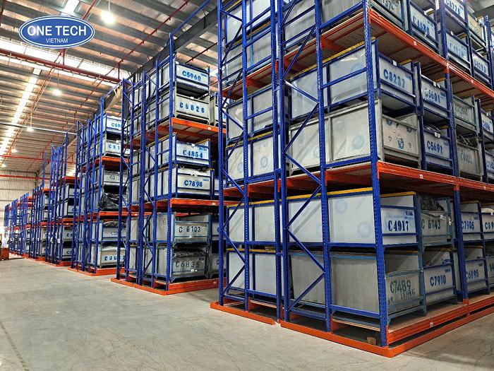 Double Deep Racking For Manufacturing Plants Optimizes Up To 150% Storage Space.