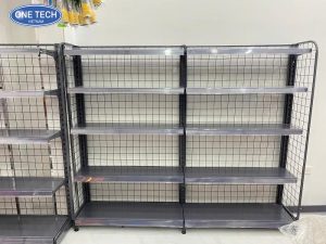 Single Wall Mounted Supermarket Shelving 2