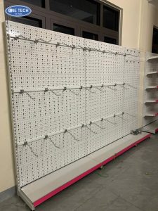 Single Wall Mounted Supermarket Shelving