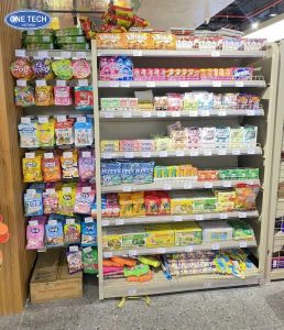 Actual Image Of A Candy Display Shelf 4