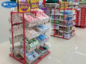 Display Shelves In The Cosmetics Sales Area 3