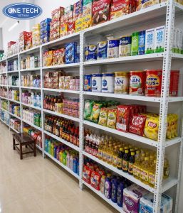Slotted Angle Shelving Is Inexpensive And Saves On Investment Costs