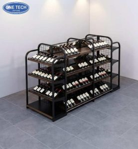 Standard Supermarket Shelving For Displaying Wine 3 Standard Supermarket Shelving For Displaying Wine 3