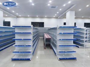 Supermarket Shelves For Displaying Common Goods