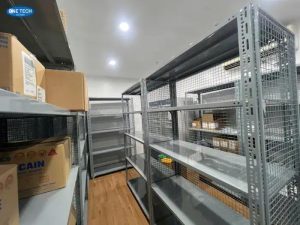 Installation Of Slotted Angle Iron Shelving For Hung Viet Trading Jsc Installation Of Slotted Angle Iron Shelving For Hung Viet Trading Jsc