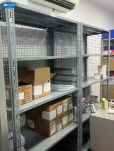 The Structure Of The Slotted Angle Iron Shelving System Includes A Mesh Back And Two Side Panels The Structure Of The Slotted Angle Iron Shelving System Includes A Mesh Back And Two Side Panels